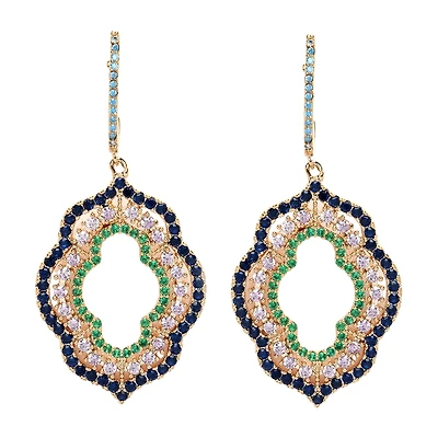 AGP PARIS Womens Diva Cloud Drop Earrings