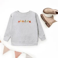 The Juniper Shop - Youth Graphic Sweatshirt Fall Leaves Line