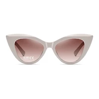 AGP PARIS Women's Cat Eye Acetate Polarized Lens UV400 Sunglasses