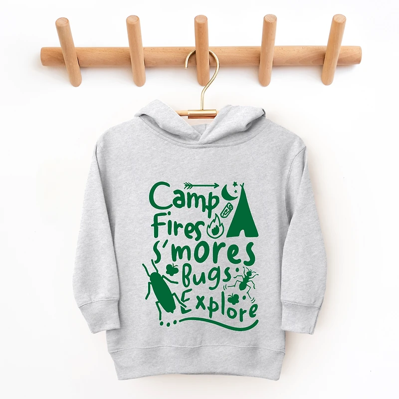 The Juniper Shop - Camp Fire S'mores Toddler Hoodie