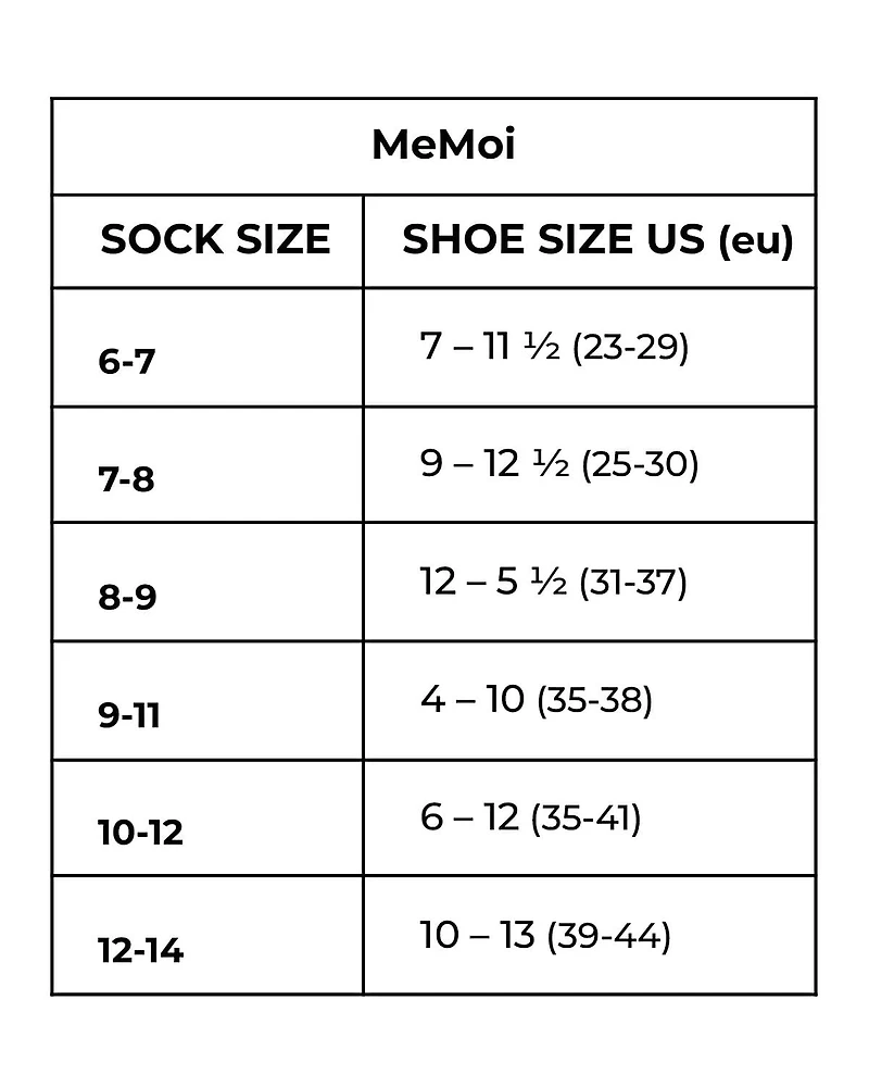 Memoi Kids Goldfish Rayon From Bamboo Crew Socks