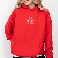 Simply Sage Market - A Little Crabby Outline Women's Graphic Hoodie