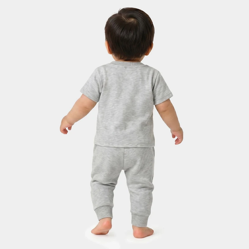 The Juniper Shop - Infant Jogger Pant Crew Set of 2 Bruh! It's Summer Duck
