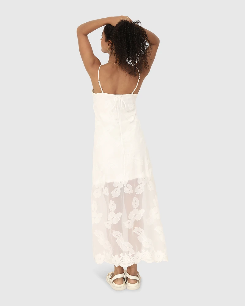 Belle & Bloom Womens Fever Dream Midi Dress