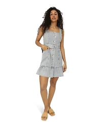 Belle & Bloom Womens Reunite Denim Mini Dress
