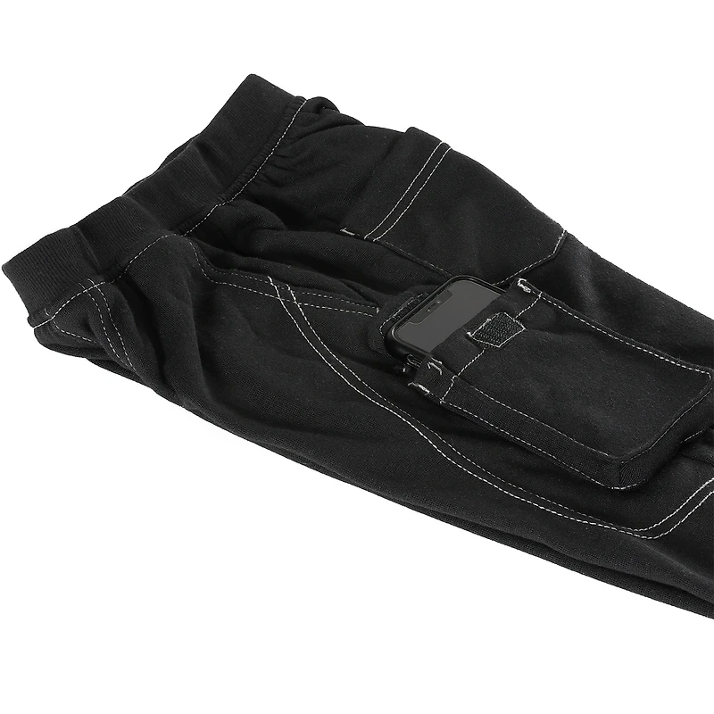 Gioberti Boy's Jogger Track Sweatpants With Ribbed Cuffs