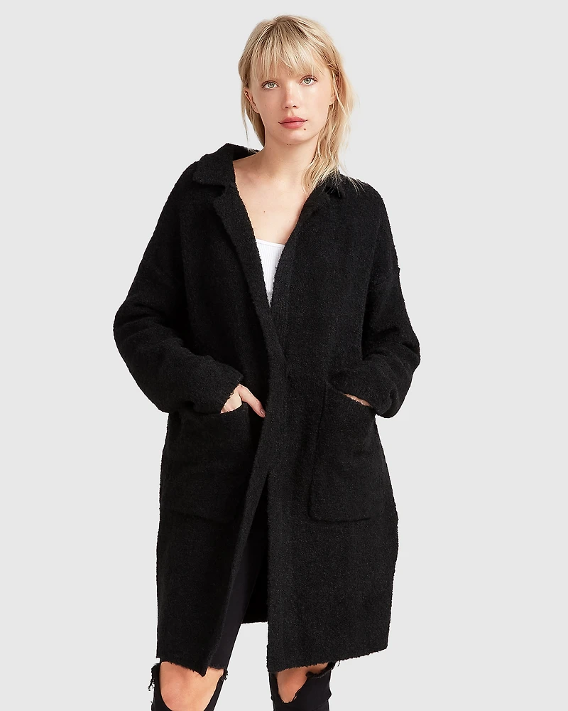 Belle & Bloom Womens Days Go By Sustainable Blazer Cardigan