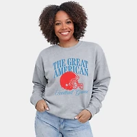 Simply Sage Market - Women's Graphic Sweatshirt The Great American Football Game