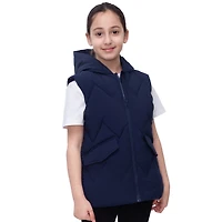 Rokka&Rolla Little & Big Kid Girls Hooded Puffer Vest