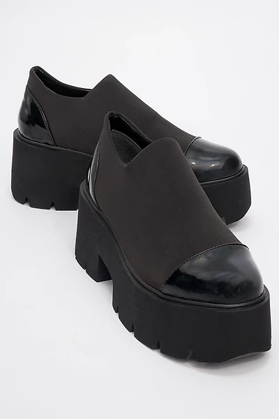 Prologue Shoes Womens Grena Platform Slip On