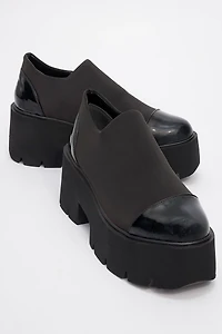 Prologue Shoes Womens Grena Platform Slip On