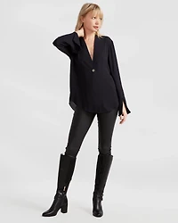 Belle & Bloom Womens Sheer Genius Lightweight Blazer