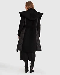 Belle & Bloom Womens Walk Me Home Convertible Coat