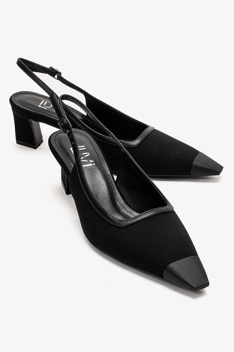 Prologue Shoes Womens Hilda Block Heel Pump