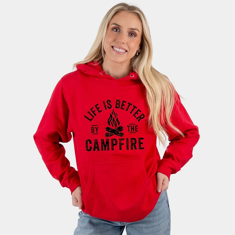 Simply Sage Market - Life Is Better By The Campfire Women's Graphic Hoodie