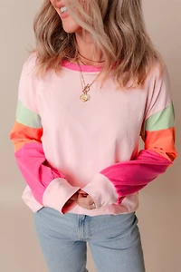 Threaded Pear Women's Valentina Long Sleeve Loose Top