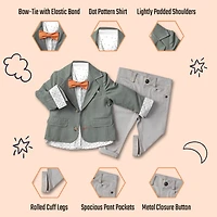Wear Sierra Boys Toddler 3‑Piece Suit Set