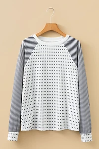 Threaded Pear Women's Adaline Long Sleeve Tee Top