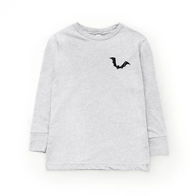 The Juniper Shop - Youth Long Sleeve Graphic T-Shirt Spooky Graffiti
