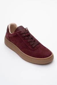 Forever & Always Womens Fyore Leather Sneakers
