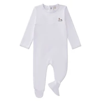 MeMoi 3 Piece Baby "Rocking Pony" 100% Pima Cotton Footie Set