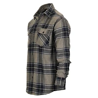 Gioberti Men's 100% Cotton Brushed Flannel Shirt