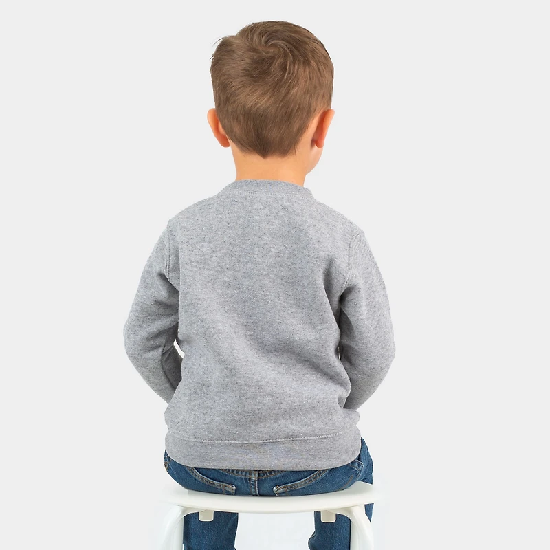 The Juniper Shop - Embroidered Baseball Game Day Icons Toddler Graphic Sweatshirt