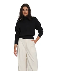 Belle & Bloom Womens Lost Found Knitted Sweater