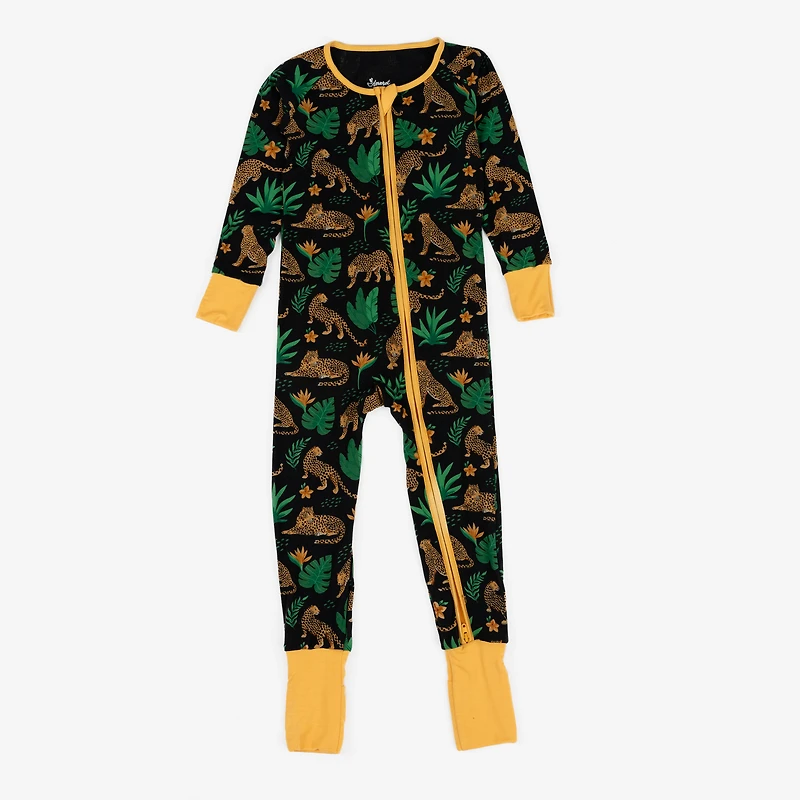 Leveret Toddler 1-pc Cooling Viscose Long Sleeve Animal Footed Pajamas