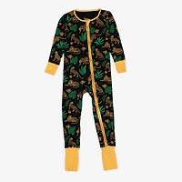 Leveret Toddler 1-pc Cooling Viscose Long Sleeve Animal Footed Pajamas