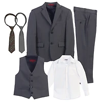 Gioberti Boy's Formal 6 Piece Suit Set