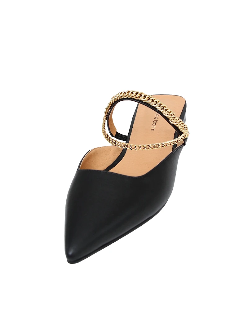 Belle & Bloom Womens On The Go Leather Flat