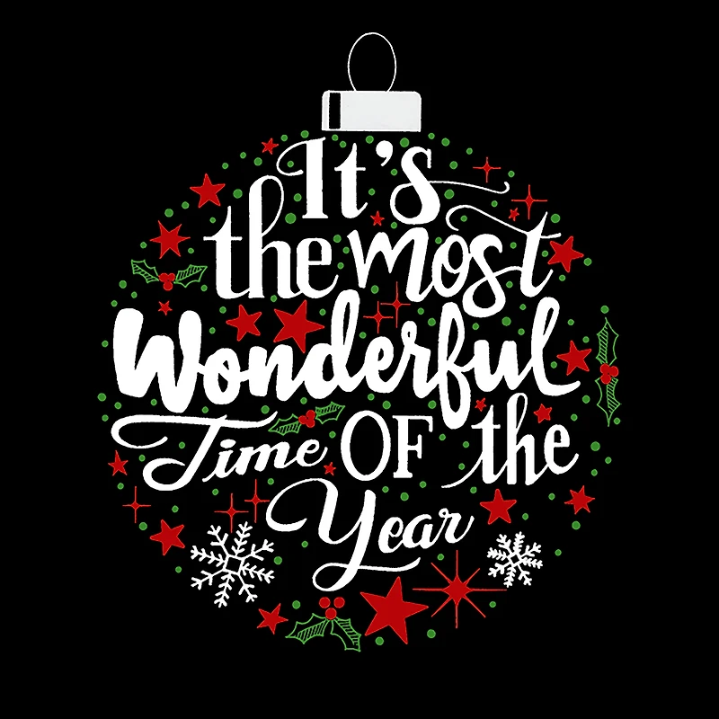 LA Pop Art Christmas Ornament - Women's Word Hooded Sweatshirt