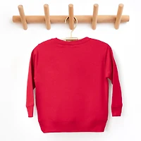 The Juniper Shop - Patriotic Star Faux Patchwork Print Toddler Graphic Sweatshirt