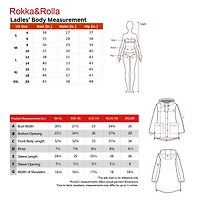 Rokka&Rolla Womens Waterproof Rubberized Rain Jacket