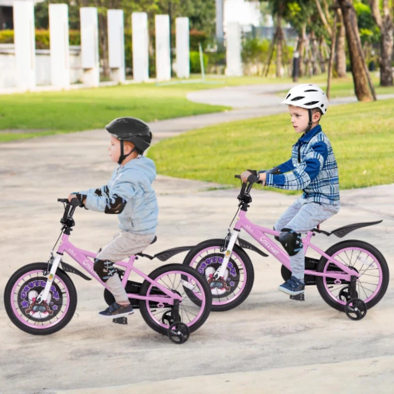 Hivvago 16 Inch Kids Bike for 4-8 Years Old Sport Bicycle with Adjustable Handlebar and Saddle-16 inches