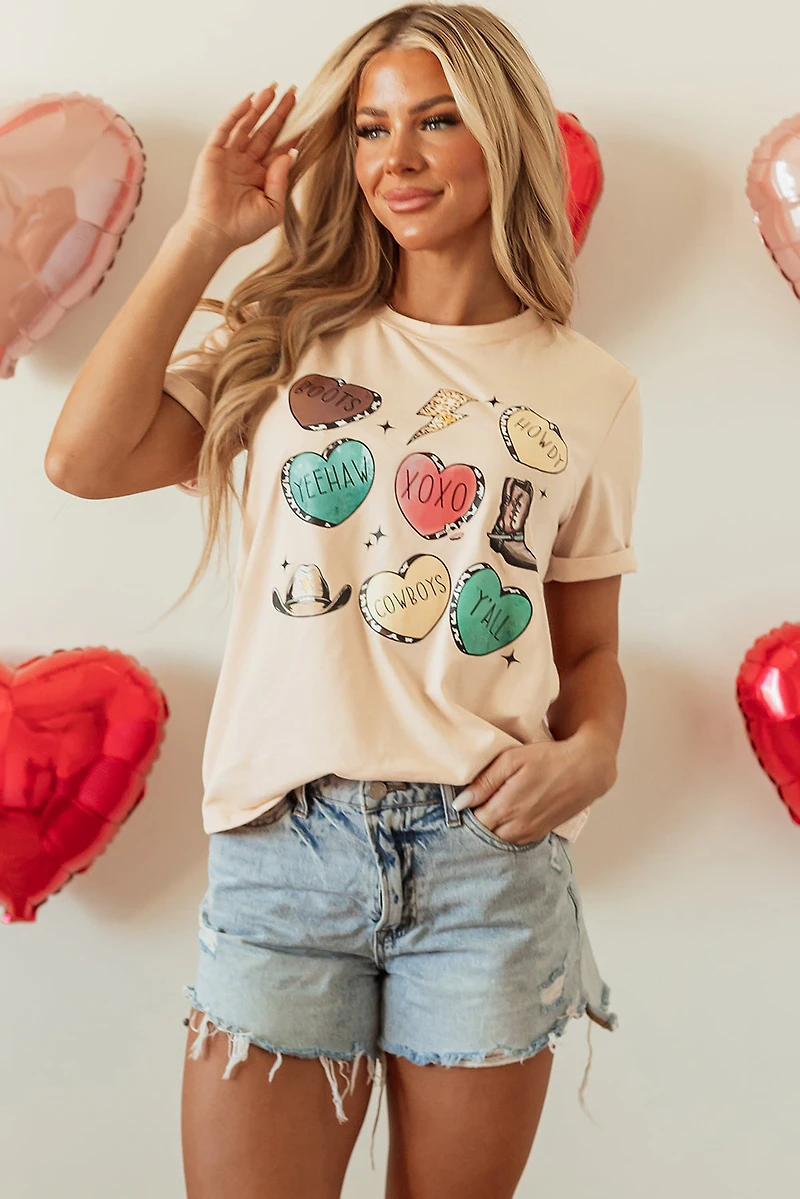Threaded Pear Women's Lauren Graphic T Shirt T-Shirt