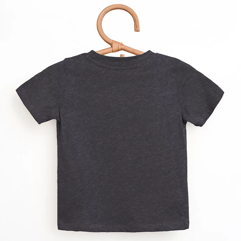 The Juniper Shop - Dilly Dally Checkered Toddler Short Sleeve Graphic T-Shirt