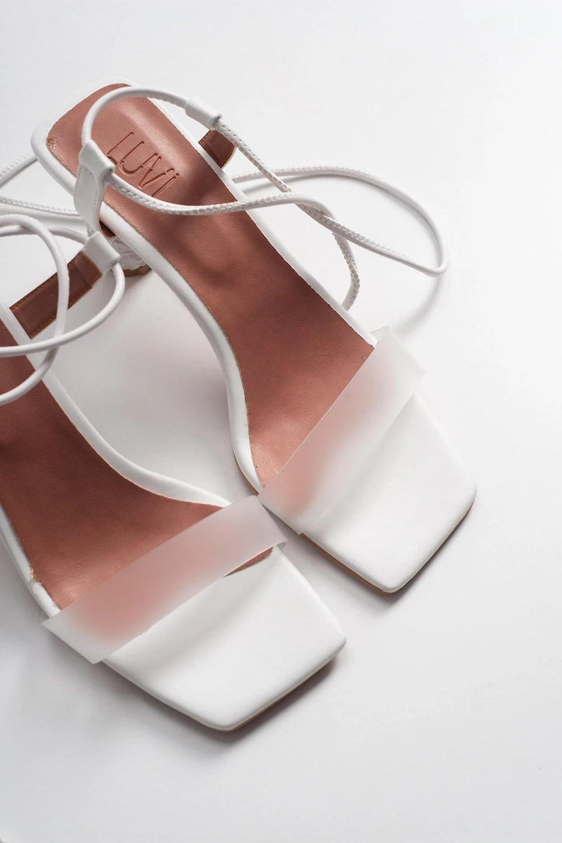 Prologue Shoes Womens Rhea Block Heel Sandal
