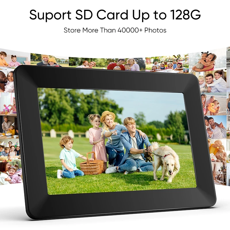 Eco4life 10.1" WiFi Digital Frame Instant Photo Video Share