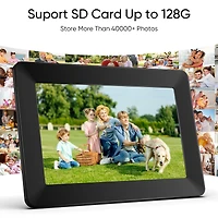 Eco4life 10.1" WiFi Digital Frame Instant Photo Video Share