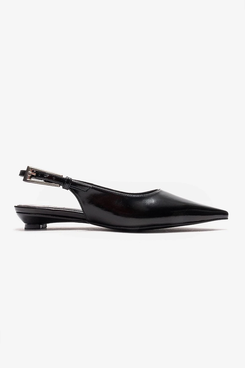 Prologue Shoes Womens Jenna Slingback Pointed Toe Pump
