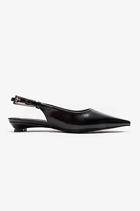Prologue Shoes Womens Jenna Slingback Pointed Toe Pump