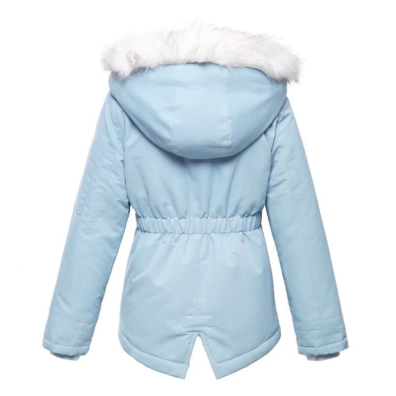Rokka&Rolla Little & Big Kid Girls Heavyweight Parka Jacket