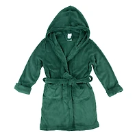 Leveret Kids Classic Hooded Fleece Robe