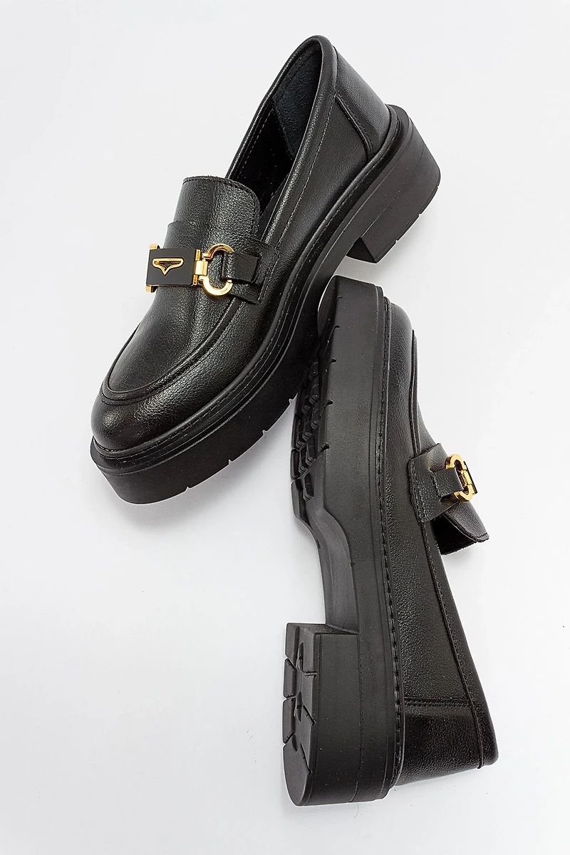 Prologue Shoes Womens Simone Bit Platform Loafer
