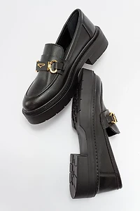 Prologue Shoes Womens Simone Bit Platform Loafer