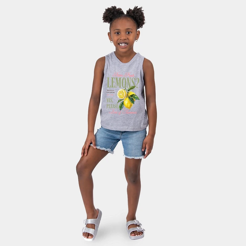 The Juniper Shop - Farm Fresh Lemons Zest of Summer Youth Tank Top