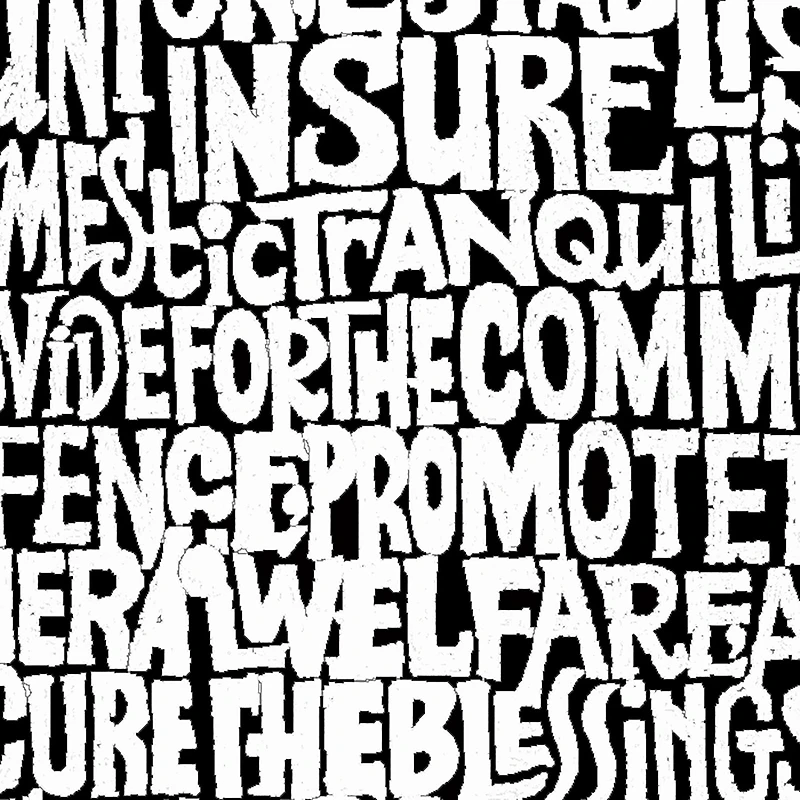 LA Pop Art Men's Liberty Bell Word T-Shirt