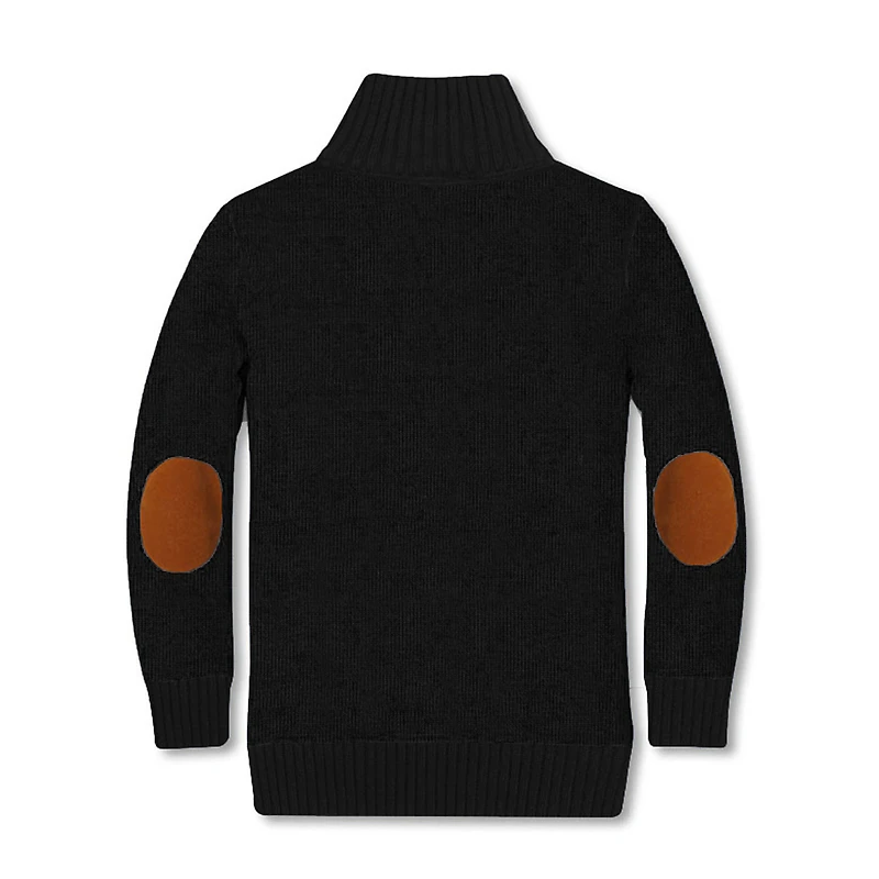 Gioberti Boy's 100% Cotton Button Down Collar Knitted Pullover Sweater